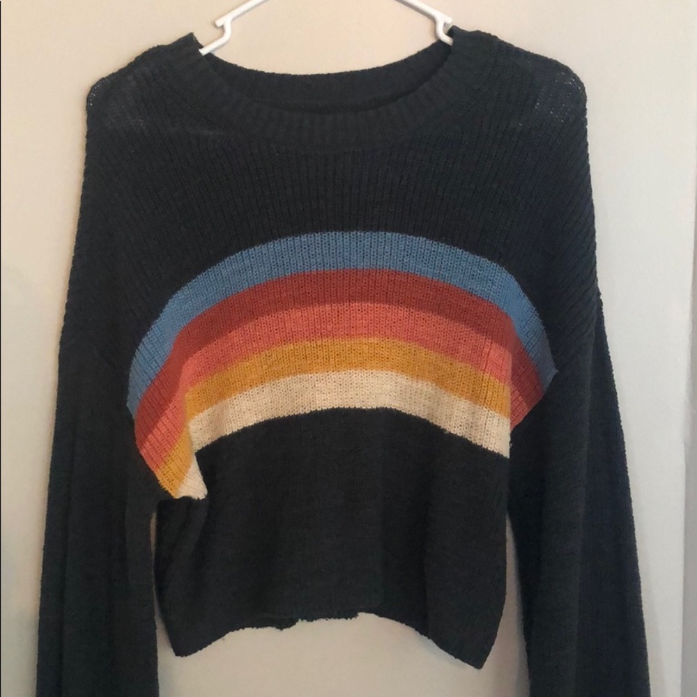 Dark green American eagle sweater